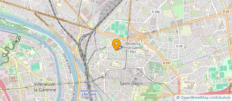 localisation de l'entreprise MADAME CHANTAL CLADIERE  SAINT-DENIS