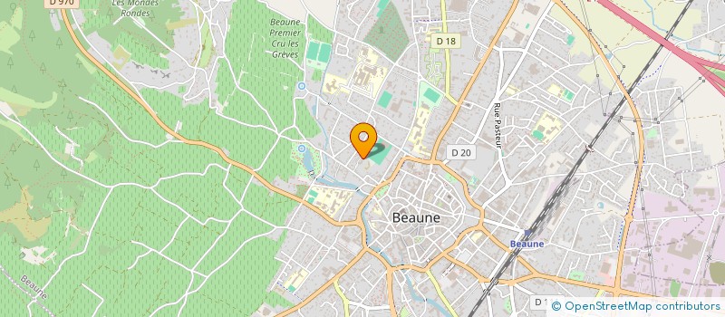 localisation de l'entreprise MADAME CHANTAL CLERC à BEAUNE