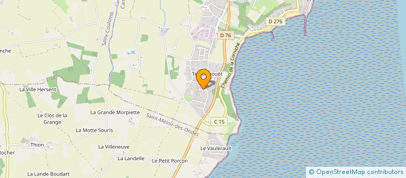 localisation de l'entreprise MADAME CHANTAL COBAT  CANCALE