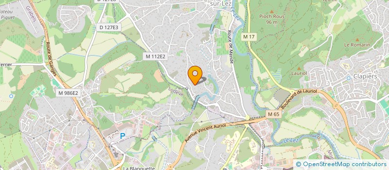 localisation de l'entreprise MADAME CHANTAL COIFFARD à MONTFERRIER-SUR-LEZ