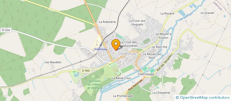 localisation de l'entreprise MADAME CHANTAL COLIN à VILLENTROIS-FAVEROLLES-EN-BERRY