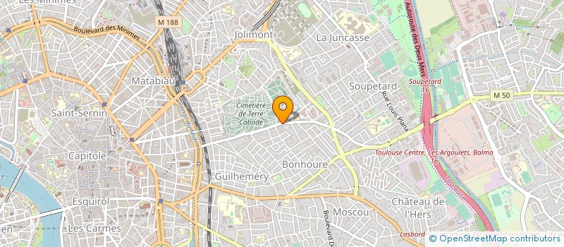 localisation de l'entreprise MADAME CHANTAL COMBES à TOULOUSE