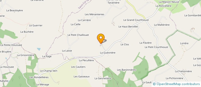 localisation de l'entreprise MADAME CHANTAL COTINET à PERCHE-EN-NOCE