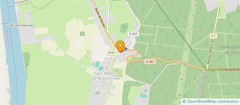 localisation de l'entreprise MADAME CHANTAL COUETIL  SAINT-MARTIN-DE-BOSCHERVILLE