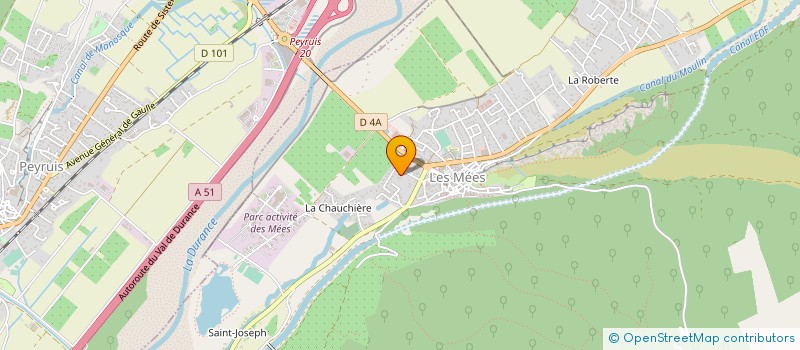 localisation de l'entreprise MADAME CHANTAL COURVOISIER à LES MEES