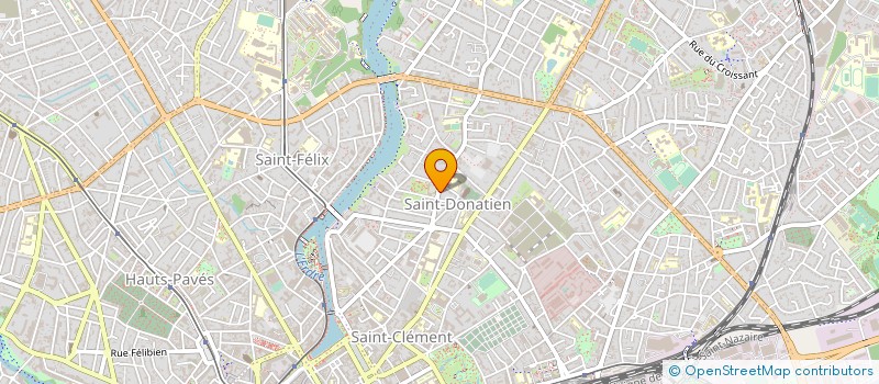 localisation de l'entreprise MADAME CHANTAL CROSSOUARD à NANTES