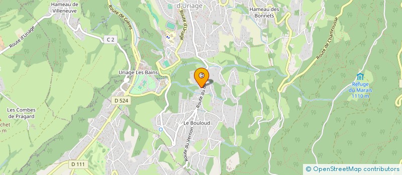 localisation de l'entreprise MADAME CHANTAL CURT  VAULNAVEYS-LE-HAUT