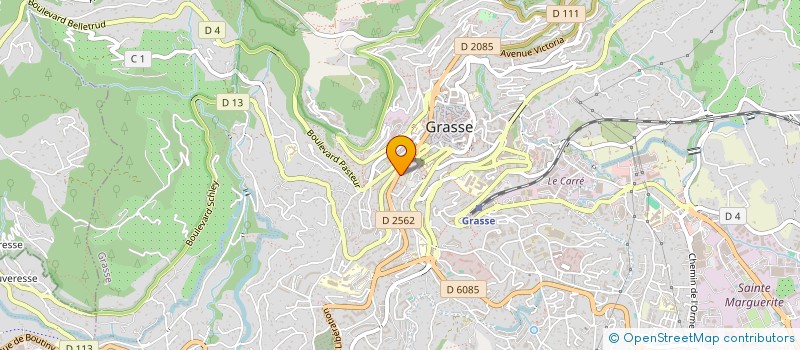 localisation de l'entreprise MADAME CHANTAL D'AGOSTINO  GRASSE