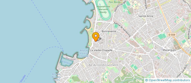 localisation de l'entreprise MADAME CHANTAL DA BARBUTO à MARSEILLE