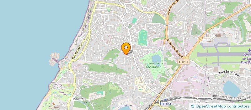 localisation de l'entreprise MADAME CHANTAL DAURIAC à BIARRITZ