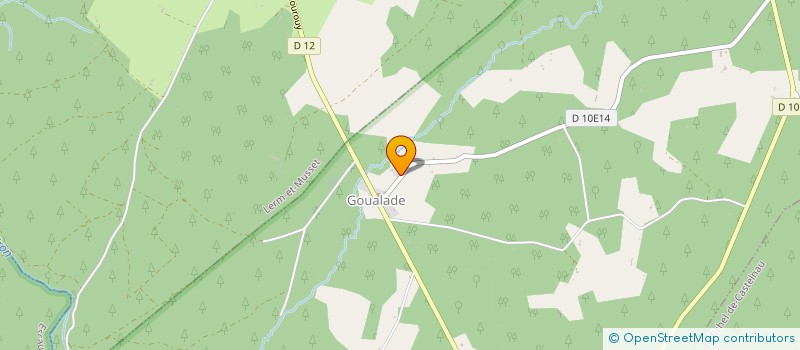 localisation de l'entreprise MADAME CHANTAL DAURY  LERM-ET-MUSSET