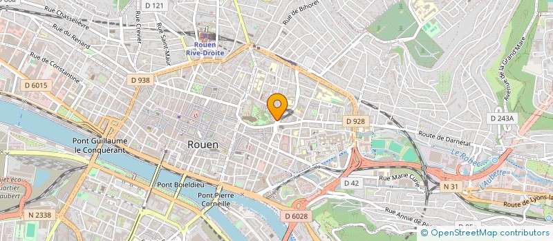 localisation de l'entreprise MADAME CHANTAL DAVESNE à ROUEN