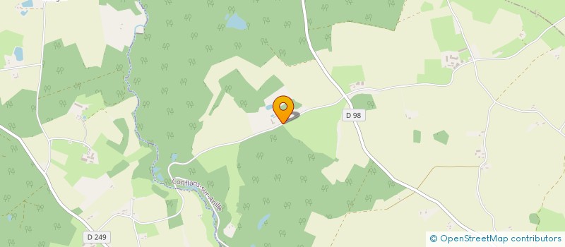 localisation de l'entreprise MADAME CHANTAL DE CHERADE DE MONTBRON  CONFLANS-SUR-ANILLE