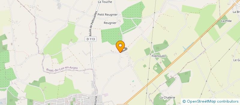 localisation de l'entreprise MADAME CHANTAL DE GRIMAUDET DE ROCHEBOUET  JARZE VILLAGES