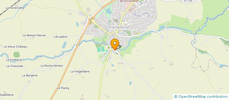 localisation de l'entreprise MADAME CHANTAL DE LA MOTTE ST PIERRE  VEZINS