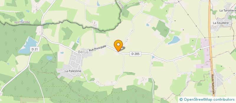 localisation de l'entreprise MADAME CHANTAL DE ROMANET DE BEAUNE  ARCONNAY