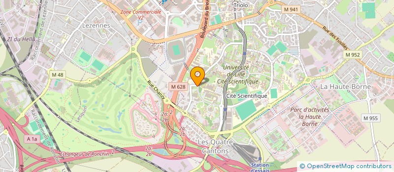 localisation de l'entreprise MADAME CHANTAL DEKENS à VILLENEUVE-D'ASCQ