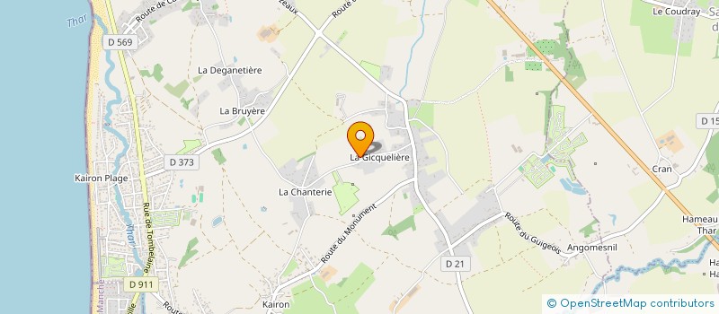localisation de l'entreprise MADAME CHANTAL DELAMARCHE à SAINT-PAIR-SUR-MER