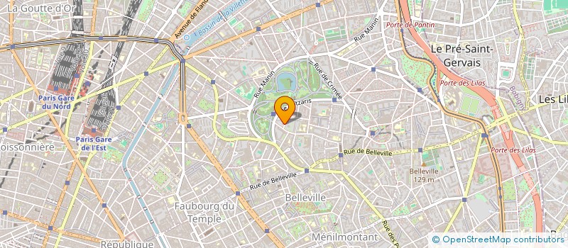localisation de l'entreprise MADAME CHANTAL DELBARRY à PARIS