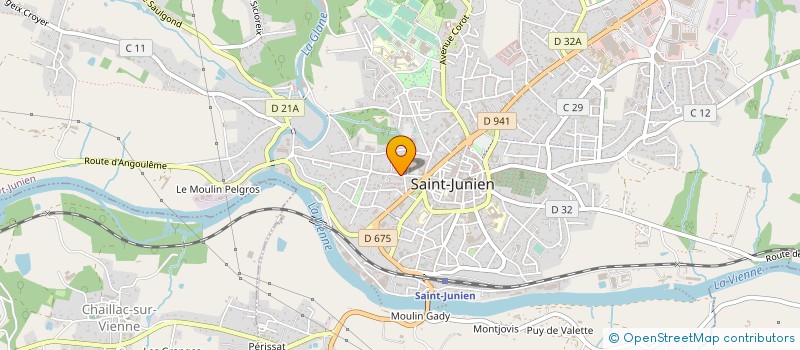 localisation de l'entreprise MADAME CHANTAL DERICKXSEN à SAINT-JUNIEN
