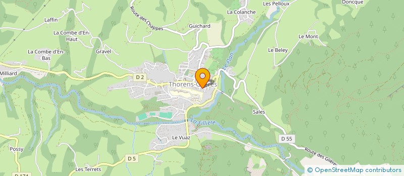 localisation de l'entreprise MADAME CHANTAL DESBIOLLES à FILLIERE