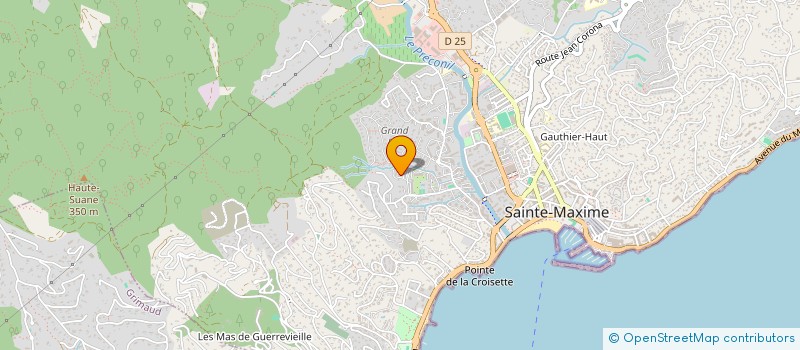 localisation de l'entreprise MADAME CHANTAL DESCHARMES à SAINTE-MAXIME