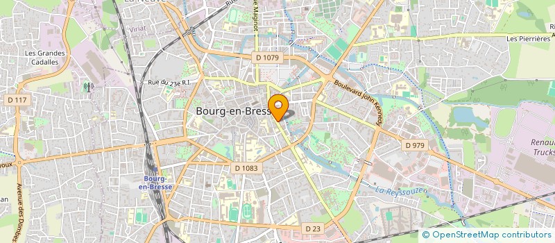 localisation de l'entreprise MADAME CHANTAL DESHENRY à BOURG-EN-BRESSE