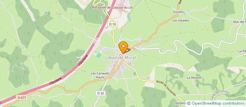 localisation de l'entreprise MADAME CHANTAL DESSERTINE  COEUR DE CAUSSE