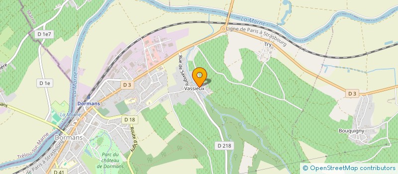 localisation de l'entreprise MADAME CHANTAL DEVAQUIER  BASLIEUX-SOUS-CHATILLON