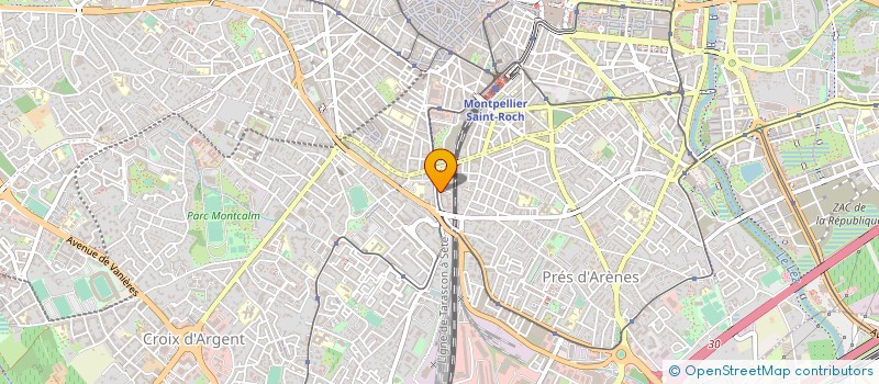 localisation de l'entreprise MADAME CHANTAL DEVIS à MONTPELLIER