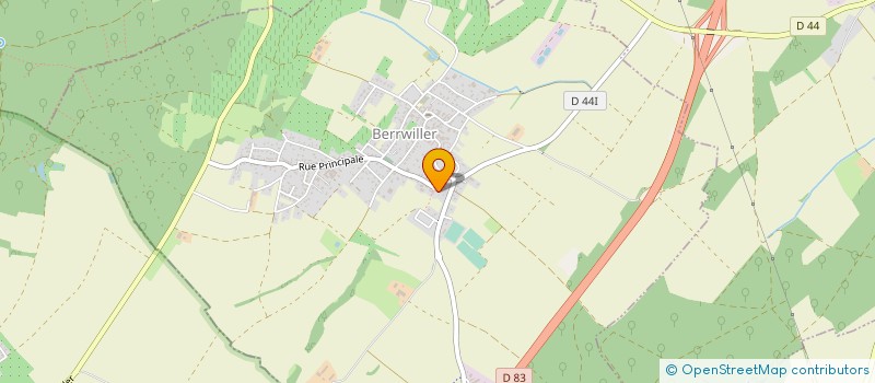 localisation de l'entreprise MADAME CHANTAL DIRRINGER à BERRWILLER