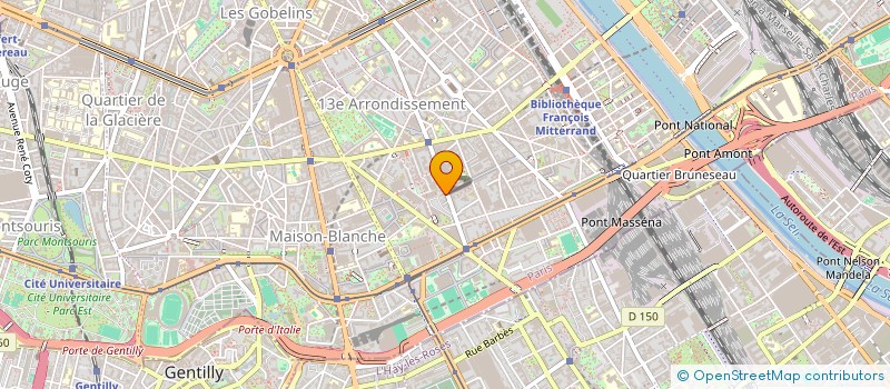 localisation de l'entreprise MADAME CHANTAL DOISE  PARIS