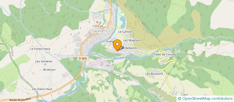 localisation de l'entreprise MADAME CHANTAL DROUVROY  JAUSIERS