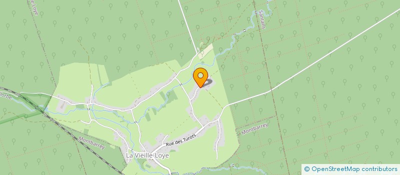 localisation de l'entreprise MADAME CHANTAL DUBUC  LA VIEILLE LOYE