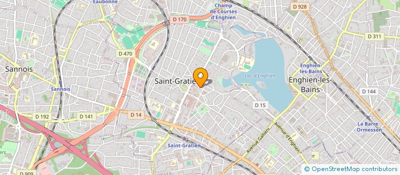 localisation de l'entreprise MADAME CHANTAL DUFOUR  SAINT-GRATIEN