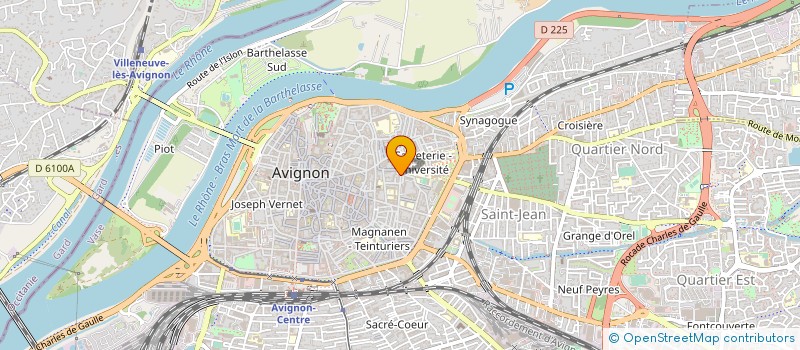 localisation de l'entreprise MADAME CHANTAL DUMASI  AVIGNON