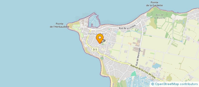 localisation de l'entreprise MADAME CHANTAL DUMORD à NOIRMOUTIER-EN-L'ILE