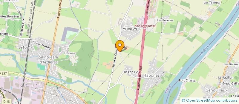 localisation de l'entreprise MADAME CHANTAL DUMOULIN  TAPONAS