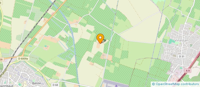 localisation de l'entreprise MADAME CHANTAL DURAND  NARBONNE