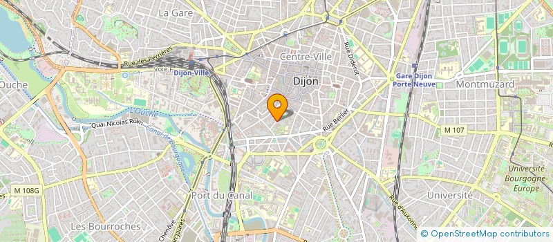 localisation de l'entreprise MADAME CHANTAL DUVERNET  DIJON