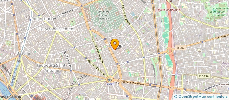 localisation de l'entreprise MADAME CHANTAL ELMALIM  PARIS