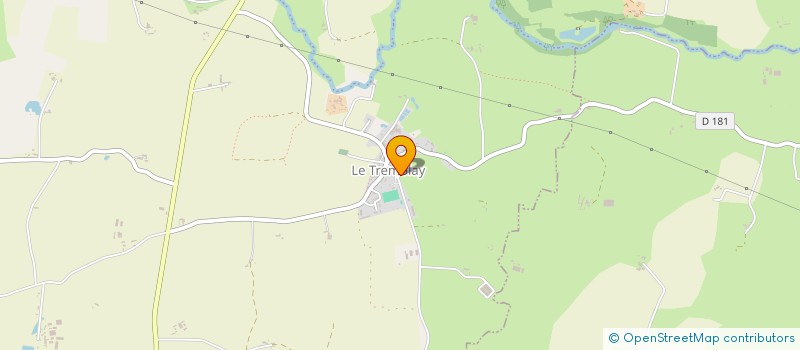 localisation de l'entreprise MADAME CHANTAL ELUARD  OMBREE D'ANJOU