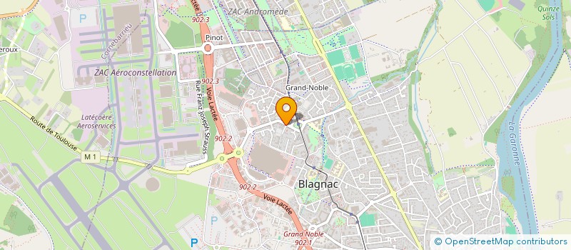 localisation de l'entreprise MADAME CHANTAL ENGELVIN à BLAGNAC
