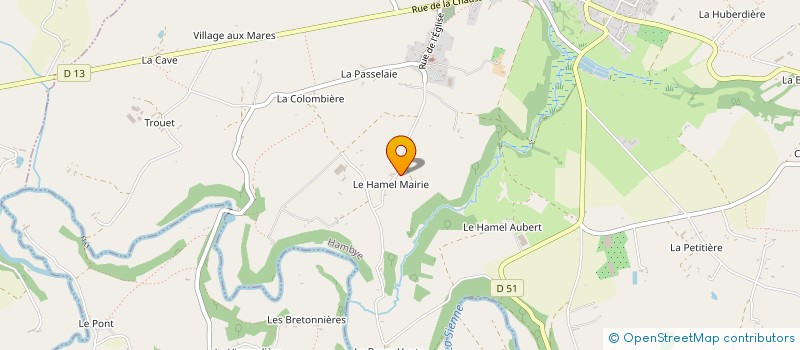 localisation de l'entreprise MADAME CHANTAL EPAULE  HAMBYE