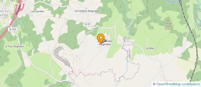 localisation de l'entreprise MADAME CHANTAL ERNAULT  BESSINES SUR GARTEMPE