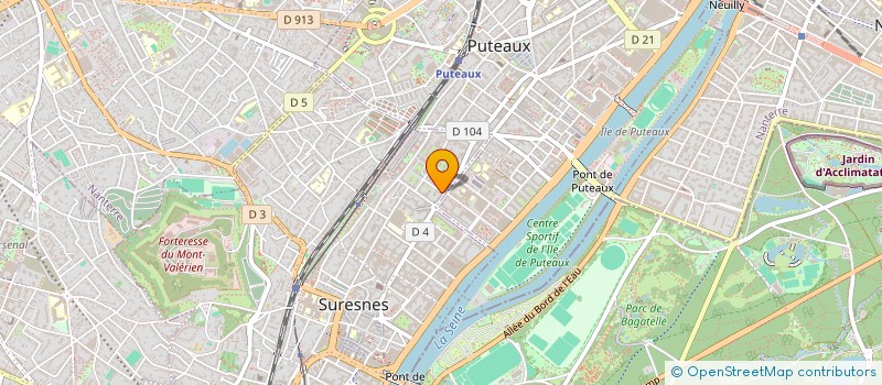 localisation de l'entreprise MADAME CHANTAL ETIENNE à SURESNES