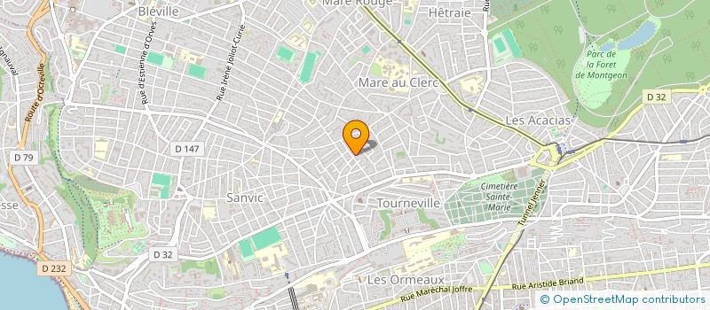 localisation de l'entreprise MADAME CHANTAL EUDELINE à LE HAVRE