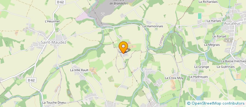 localisation de l'entreprise MADAME CHANTAL FAIRIER  SAINT-MAUDEZ