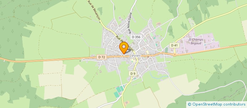 localisation de l'entreprise MADAME CHANTAL FAIVRE PIERRET  GEVRESIN