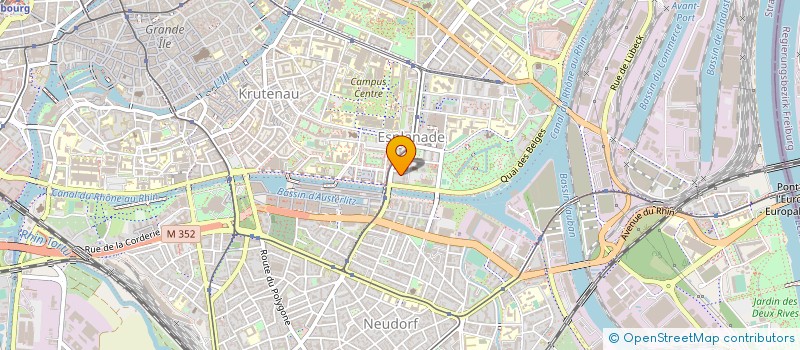 localisation de l'entreprise MADAME CHANTAL FALLER  STRASBOURG